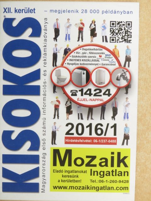 XII. kerület Kisokos 2016/1 [antikvár]