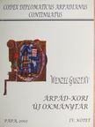 Wenzel Gusztáv - Árpád-kori új okmánytár IV. [antikvár]