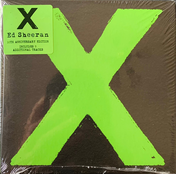 ED SHEERAN - X CD ED SHEERAN - 10th ANNIVERSARY EDITION
