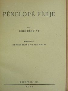 John Erskine - Pénelopé férje [antikvár]