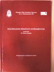 Különleges pénzügyi intézmények [antikvár]