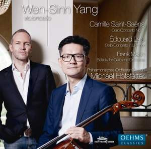 SAINT-SAENS, MARTIN, LALO - CELLO CONCERTOS CD HOFSTETTER