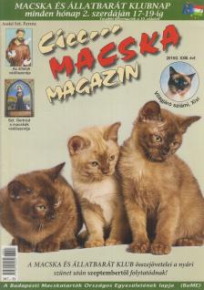 Dr. Tóth Lászlóné - Cicc... Macska Magazin 2018/2. [antikvár]