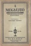 Szilárd Vilmos - A Műgyűjtő 1929/4 [antikvár]