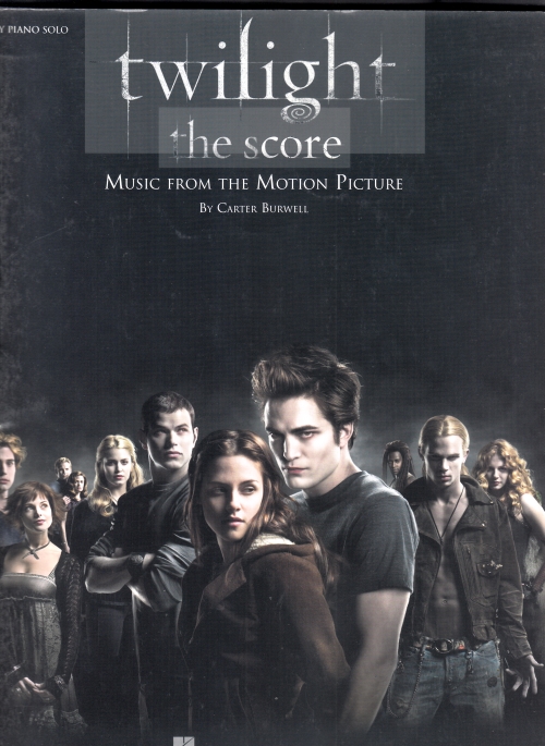 BURWELL, CARTER - TWILIGHT THE SCORE, MUSIC FROM THE MORTON PICTURE FOR EASY PIANO SOLO