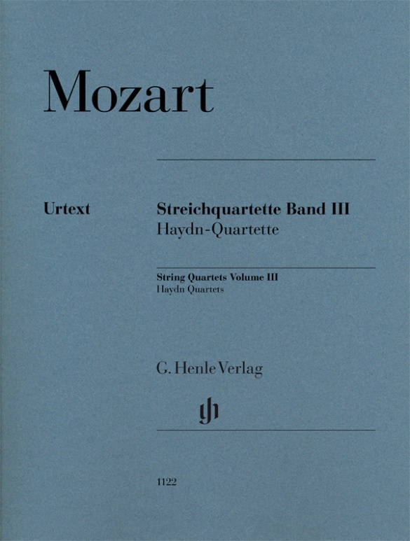 MOZART, W,A, - STREICHQUARTETTE BAND III. HAYDN-QUARTETTE, STIMMEN