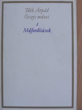 Albert Samain - Tóth Árpád összes művei 2. [antikvár]