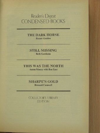 Anton Money - The Dark Horse/Still Missing/This was the North/Sharpe's Gold [antikvár]