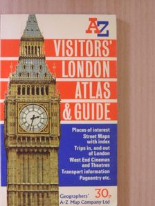 Geographers' A to Z visitors' London atlas and guide [antikvár]