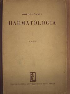 Dr. Boros József - Haematologia [antikvár]