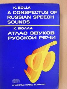 Bolla Kálmán - A Conspectus of Russian Speech Sounds (dedikált példány) [antikvár]
