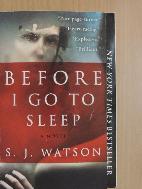 S. J. Watson - Before I go to sleep [antikvár]