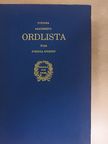 Svenska Akademiens ordlista över svenska spraket [antikvár]