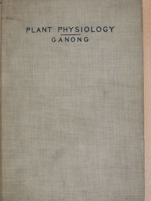 William F. Ganong - A laboratory course in plant physiology [antikvár]