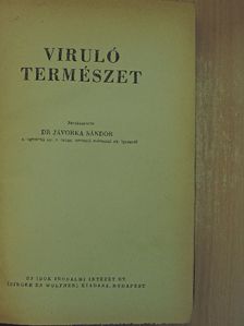 Dr. Boros Ádám - Viruló természet I-II. [antikvár]