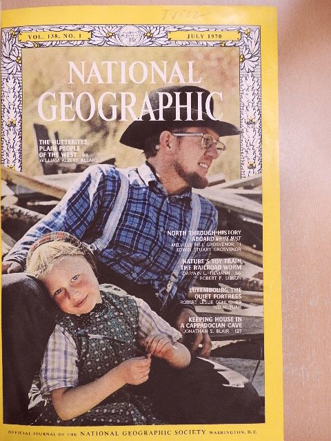 Darwin L. Tiemann - National Geographic July-December 1970 (fél évfolyam) [antikvár]