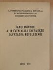 Csík Endre - Tanulmányok a 14 éven aluli gyermekek olvasásra neveléséről [antikvár]