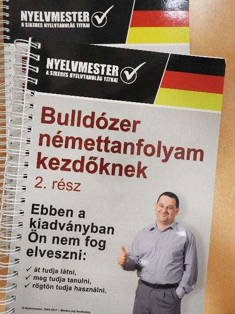 Földes Judit - Bulldózer némettanfolyam kezdőknek 1-2. rész [antikvár]