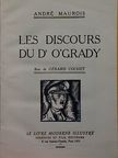 André Maurois - Les discours du dr O'Grady [antikvár]