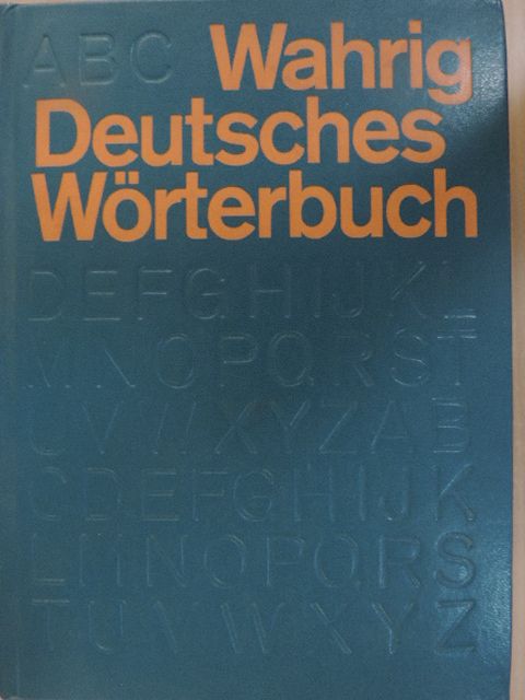 Gerhard Wahrig - Wahrig Deutsches Wörterbuch [antikvár]
