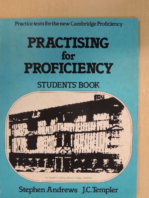 J. C. Templer - Practising for Proficiency 1 - Student's Book [antikvár]