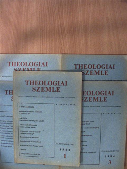 Theologiai Szemle 1977. (nem teljes évfolyam) [antikvár]