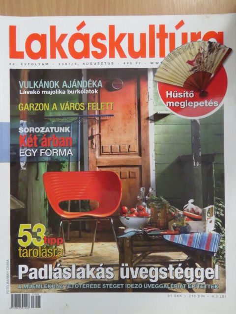 Lakáskultúra 2007. augusztus [antikvár]