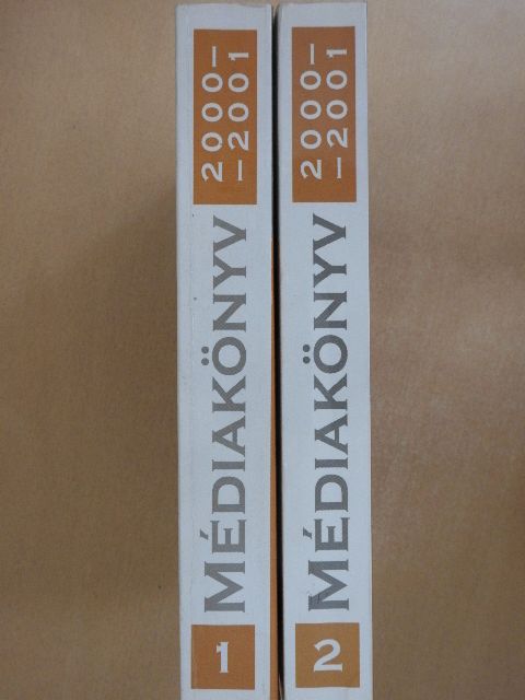Agárdi Péter - Médiakönyv 2000-2001. 1-2. [antikvár]
