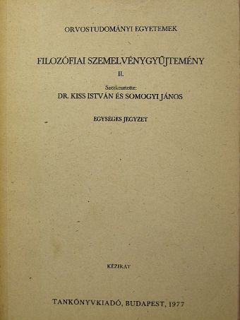 A. N. Leontyev - Filozófiai szemelvénygyűjtemény II. [antikvár]