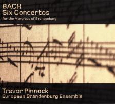 Bach - 6 BRANDENBURG CONCERTOS 2CD PINNOCK, EUROPEAN BRANDENBURG ENSEMBLE