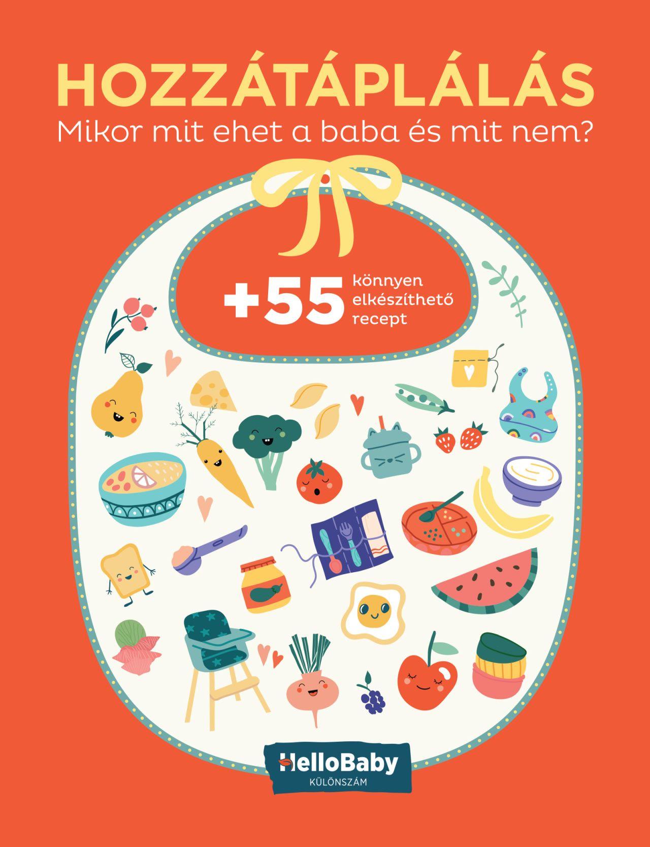 HelloBaby! könyvek - Hozzátáplálás - Mikor mit ehet a baba és mit nem