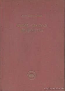 ORSZÁGH LÁSZLÓ - Angol-magyar kéziszótár [antikvár]