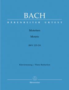 J. S. Bach - MOTETTEN BWV 225-230 KLAVIERAUSZUG URTEXT (OLGA KROUPOVÁ)