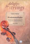 MAHLER, GUSTAV - KINDERTOTENLIEDER BEARBEITET FÜR VIOLONCELLO UND KLAVIER VON VIKTOR DEREVIANKO