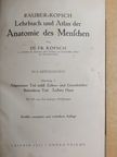 Dr. Fr. Kopsch - Lehrbuch und Atlas der Anatomie des Menschen 1. [antikvár]