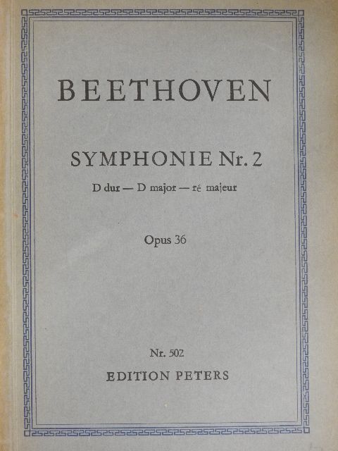 Ludwig van Beethoven - Symphonie Nr. 2 D dur [antikvár]