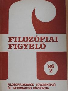 Bárd András - Filozófiai Figyelő 1986/2. [antikvár]