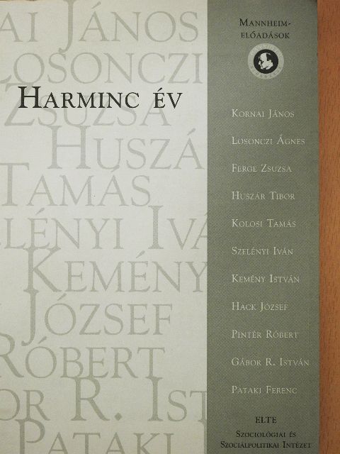 Ferge Zsuzsa - Harminc év [antikvár]