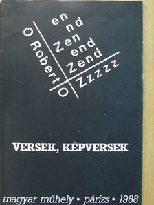 Zend Róbert - Versek, képversek [antikvár]