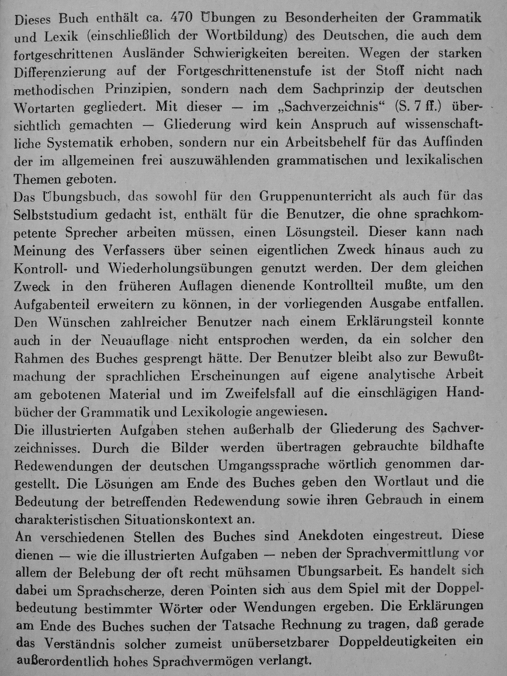 Joachim Buscha - Deutsches Übungsbuch [antikvár]