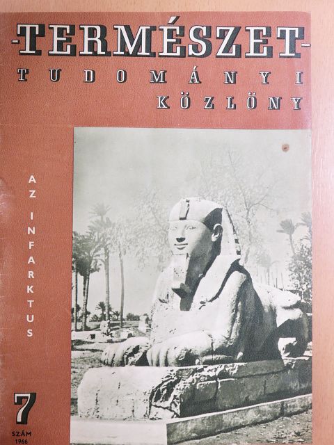 Dr. Matos Lajos - Természettudományi Közlöny 1966. július-december (fél évfolyam) [antikvár]