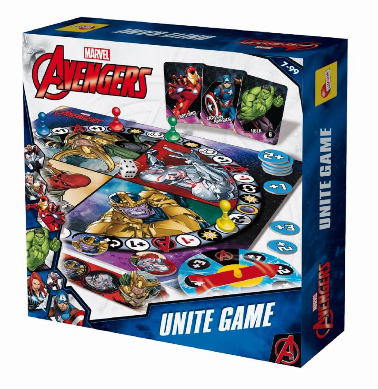 LIS100910 - Avengers unit game társasjáték