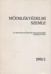 F. MENTÉNYI KLÁRA - Műemlékvédelmi szemle 1991/1 [antikvár]