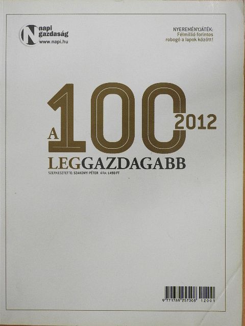 A 100 leggazdagabb 2012 [antikvár]
