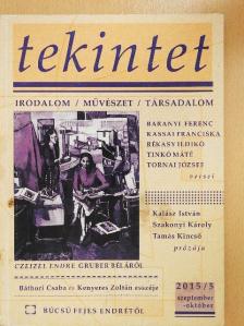 Baranyi Ferenc - Tekintet 2015. szeptember-október [antikvár]