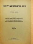 Breviárium-kalauz [antikvár]