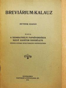 Breviárium-kalauz [antikvár]