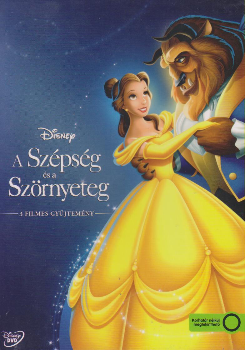 SZÉPSÉG ÉS A SZÖRNYETEG  DOBOZ 3DVD