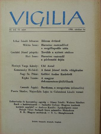 Bíró Imre - Vigilia 1980. október [antikvár]
