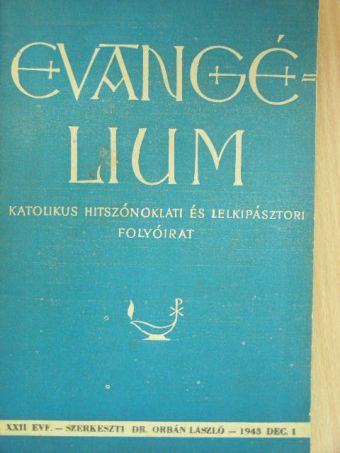 Biczi Gyula - Evangélium 1943. december 1. [antikvár]